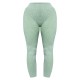 Khaki Acid Wash Seamless Rib High Waist Gym Leggings Khaki Acid Wash Seamless Rib High Waist Gym Leggings