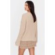 Taupe Eyelash Knit Super Oversized Sweater Taupe Eyelash Knit Super Oversized Sweater