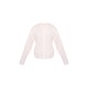 Cream Soft Knitted Button Up Cardigan